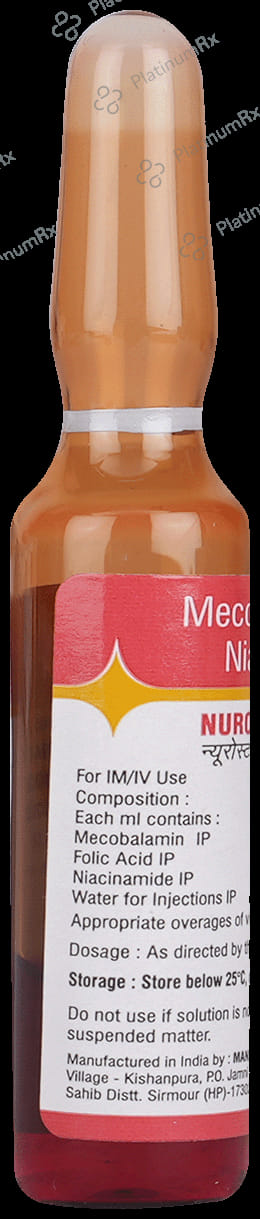 Nurostar C1 0.7/12mg/1500mcg Injection 1ml