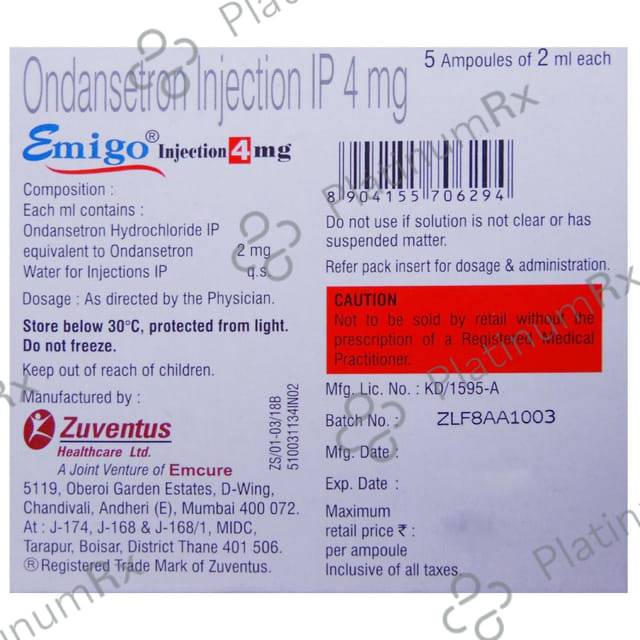 Emigo 4mg Injection 2ml