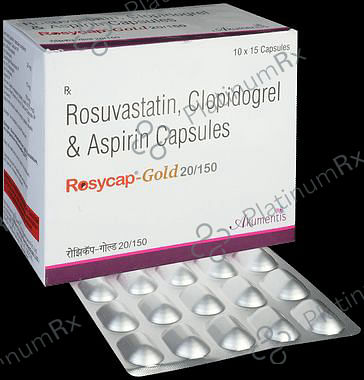 Rosycap Gold 20/150 Capsule 15s