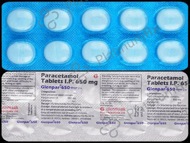 Glenpar 650mg Tablet