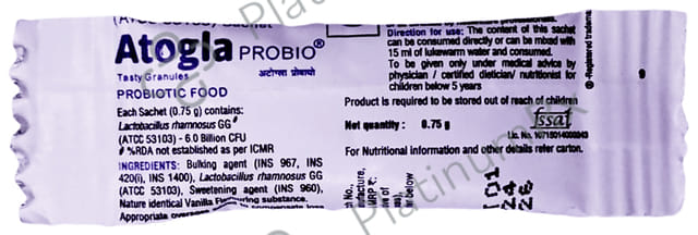 Atogla Probio Probiotic Food Granules 0.75gm