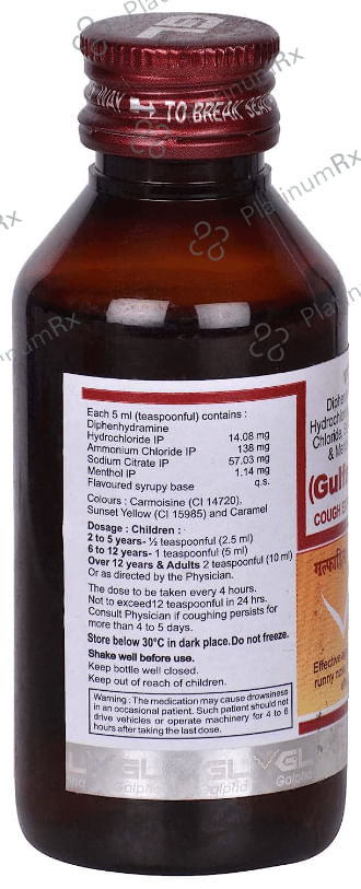 Gulfadryl Syrup 100ml