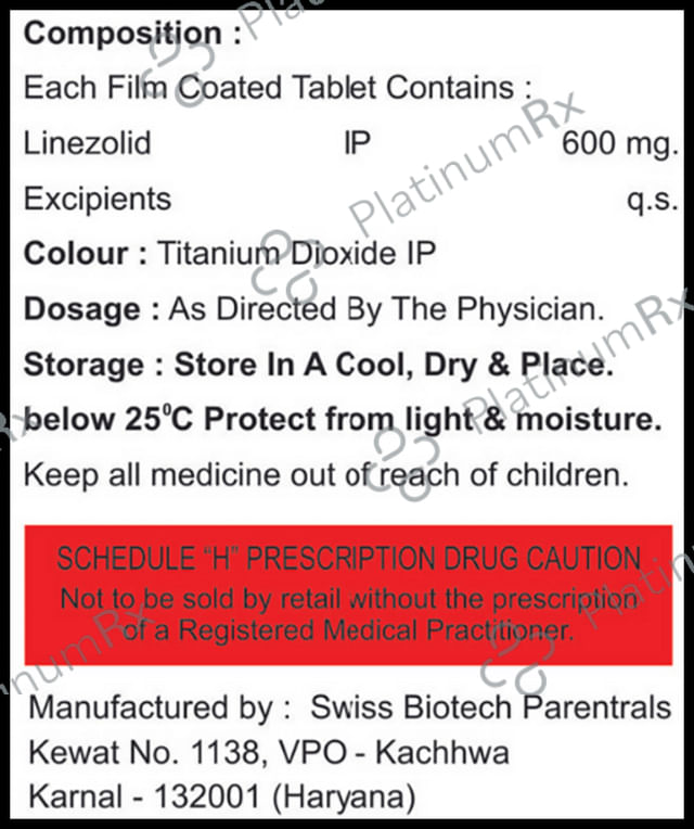 Linzoforce 600 Tablet