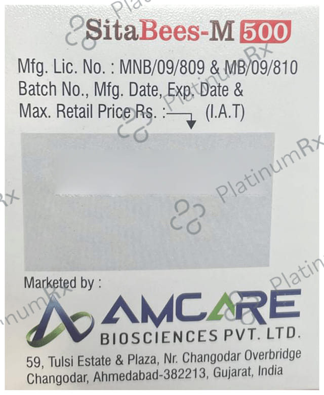 Sitabees-M 500 Tablet
