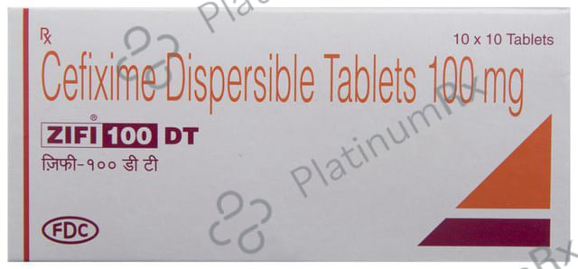 Zifi 100mg DT Tablet 10s