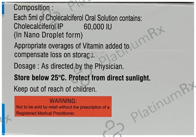 D3 Rich Nano 60K Oral Liquid 5ml
