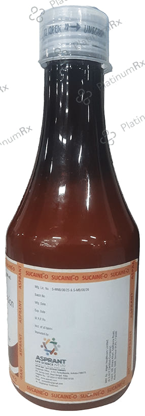 Sucaine-O Oral Suspension Sugar Free