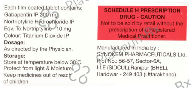 Doloneuron NT 200/10mg Tablet 10s