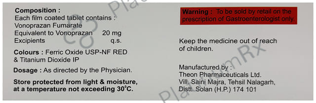 Vozotas 20mg Tablet 10s