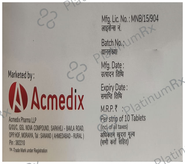 Acmerose 10mg Tablet 10s