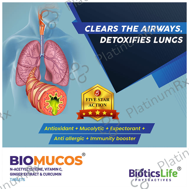 BioticsLife Biomucos Tablet