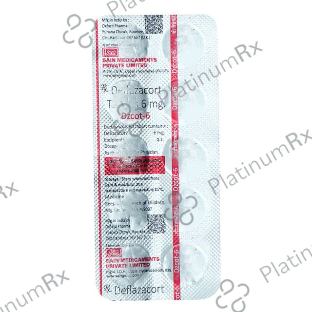 Dzcot 6mg Tablet 10s