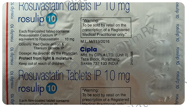 Rosulip 10mg Tablet 15s