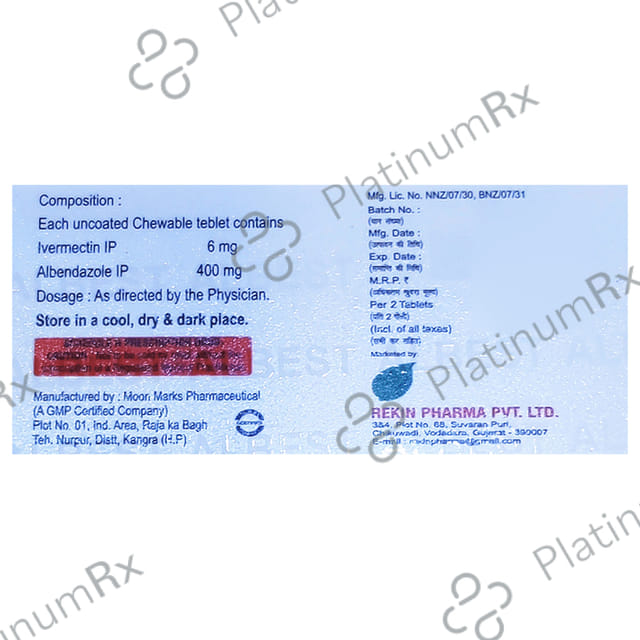 Albest 400/6mg Tablet 2s