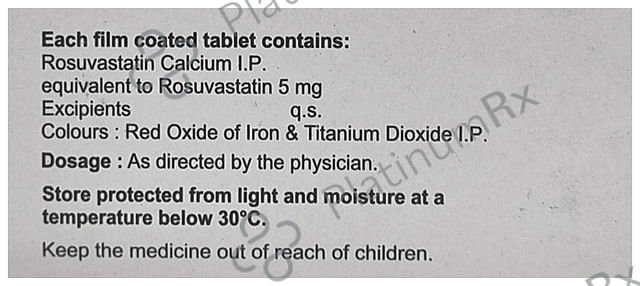 Rosave 5mg Tablet 15s
