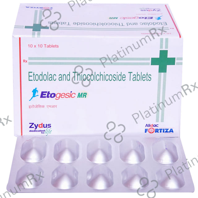 Etogesic MR 400/8mg Tablet 10s