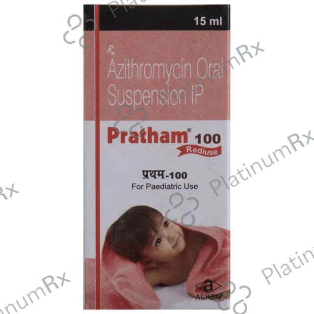 Pratham 100mg Rediuse Oral Suspension 15ml