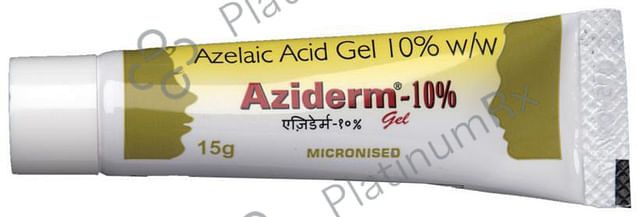 Aziderm 10% Gel 15gm