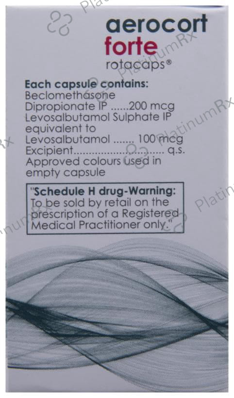 Aerocort Forte 100/200mcg Rotacap 30s