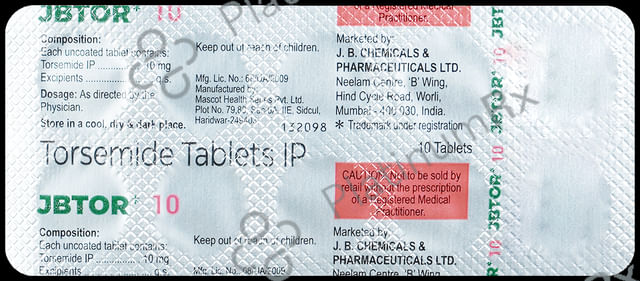 Jbtor 10mg Tablet 10s