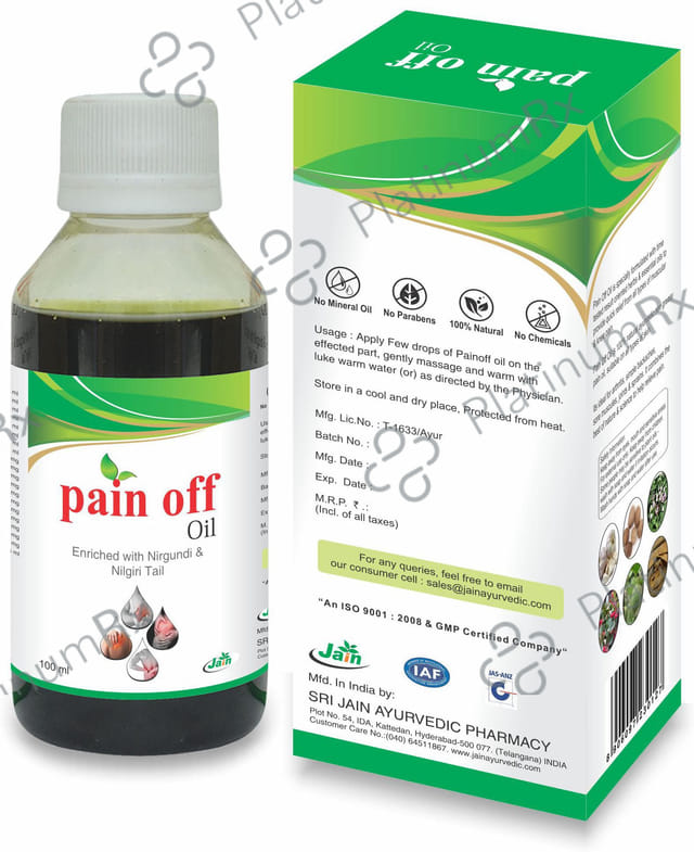 Jain Pain Off Oil 100 ml