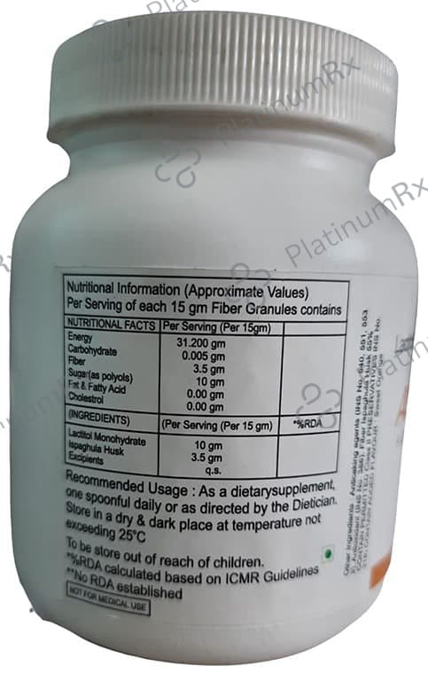 Aspagol 3.5/10gm Orange Flavour Husk Powder 90gm