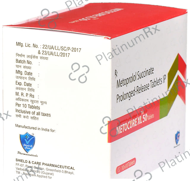 Metocure XL 50 Tablet