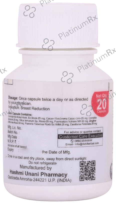 Hashmi Cute B Breast Reduction Capsule for Women Capsule