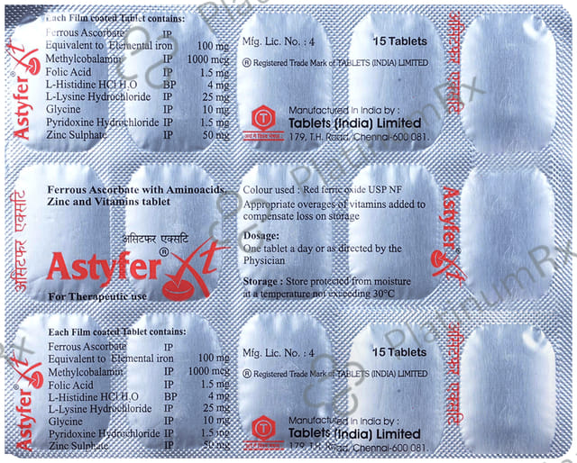 Astyfer XT Tablet 15s