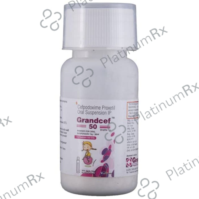 Grandcef 50 Oral Suspension