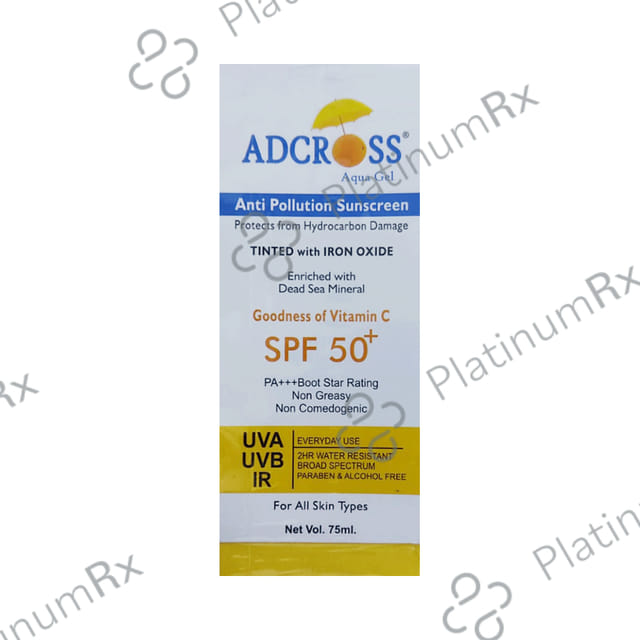Adcross Aqua SPF 50+ Gel 75ml