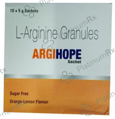 Argihope Granules Sugar Free Orange Lemon 5gm