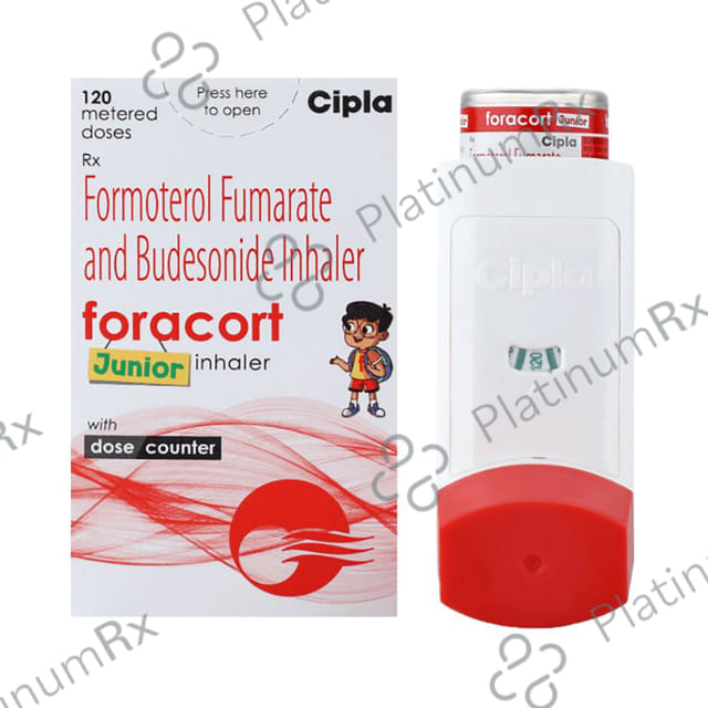 Foracort Junior 100/6mcg Inhaler 120MDI
