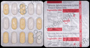 Triglimilife 2mg/500mg/0.2mg Tablet SR 15 Tablet SR