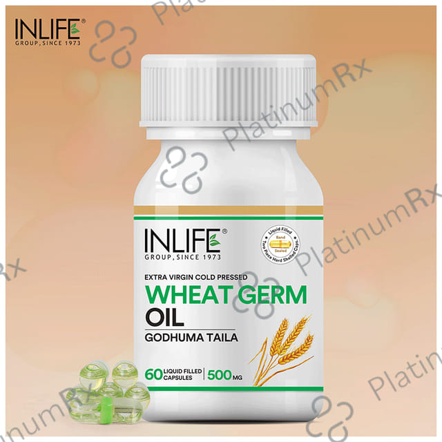 Inlife Wheat Germ Oil 500mg Capsule