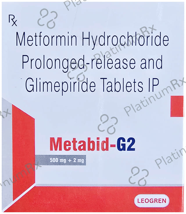 Metabid G2mg Tablet PR 10s