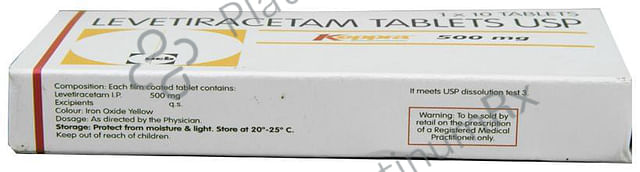 Keppra 500mg Tablet 10s