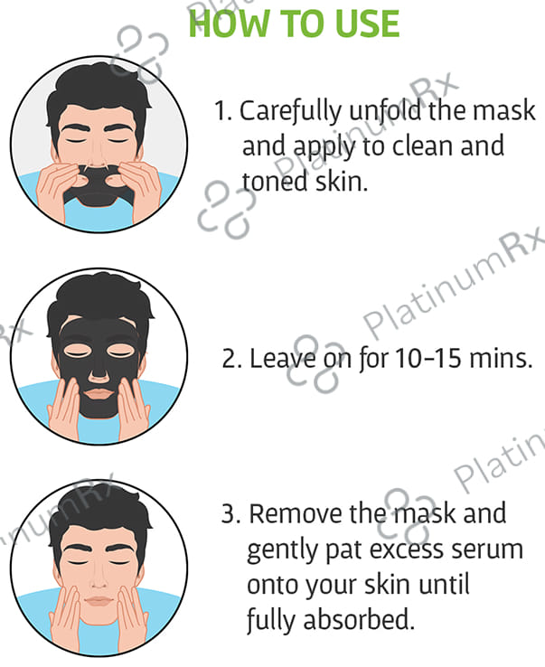 Bombay Shaving Company Charcoal Face Sheet Mask