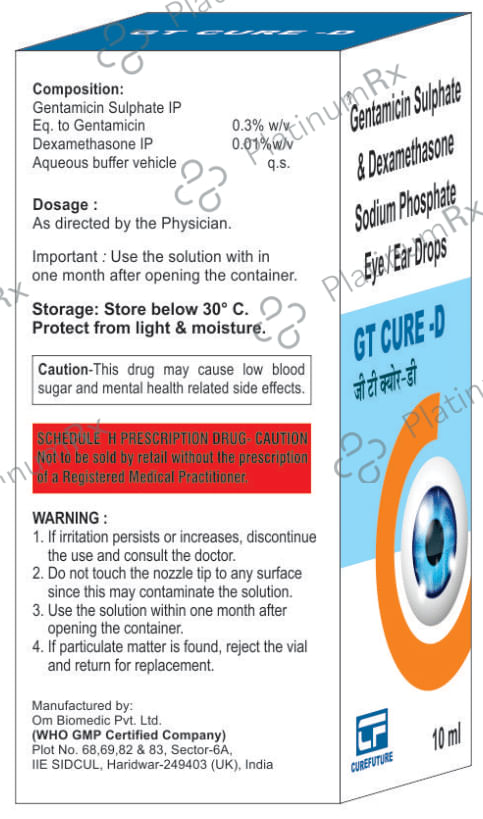 GT Cure-D Eye/Ear Drops