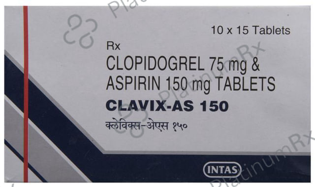 Clavix AS 150/75mg Tablet 15s