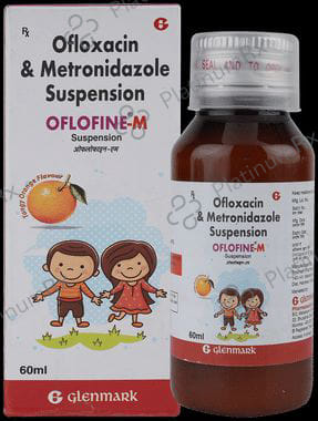 Oflofine M 100/50mg Oral Suspension Tangy Orange 60ml