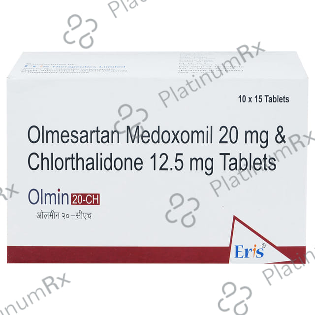 Olmin CH 20/12.5mg Tablet 10s