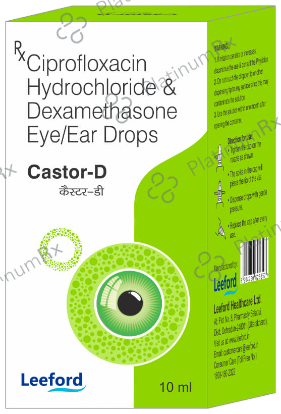 Castor D Eye/Ear Drops 10ml