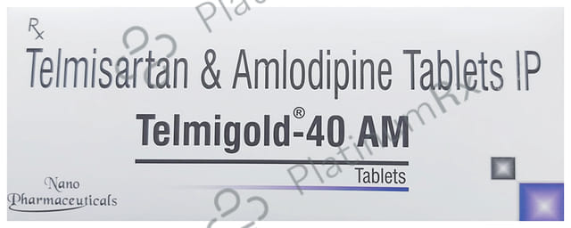 Telmigold 40mg AM Tablet 10s