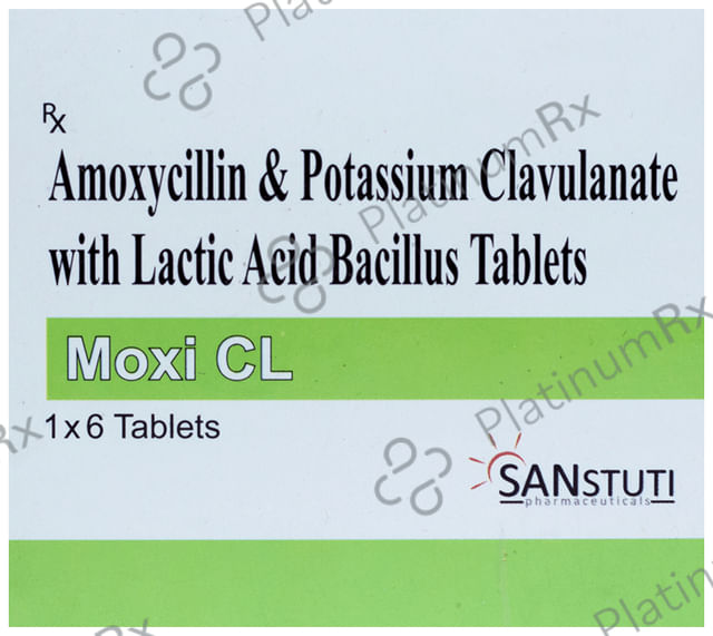 Moxi CL 500mg/125mg Tablet