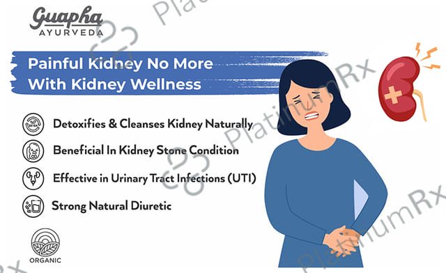 Guapha Ayurveda Kidney Wellness Tablet
