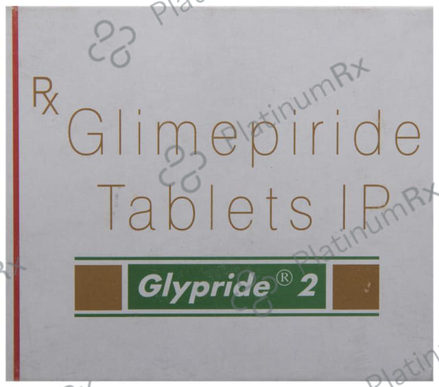 Glypride 2mg Tablet 10s