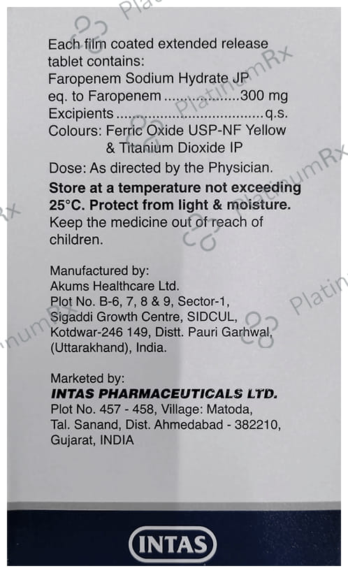 Exfaro 300mg Tablet 10s
