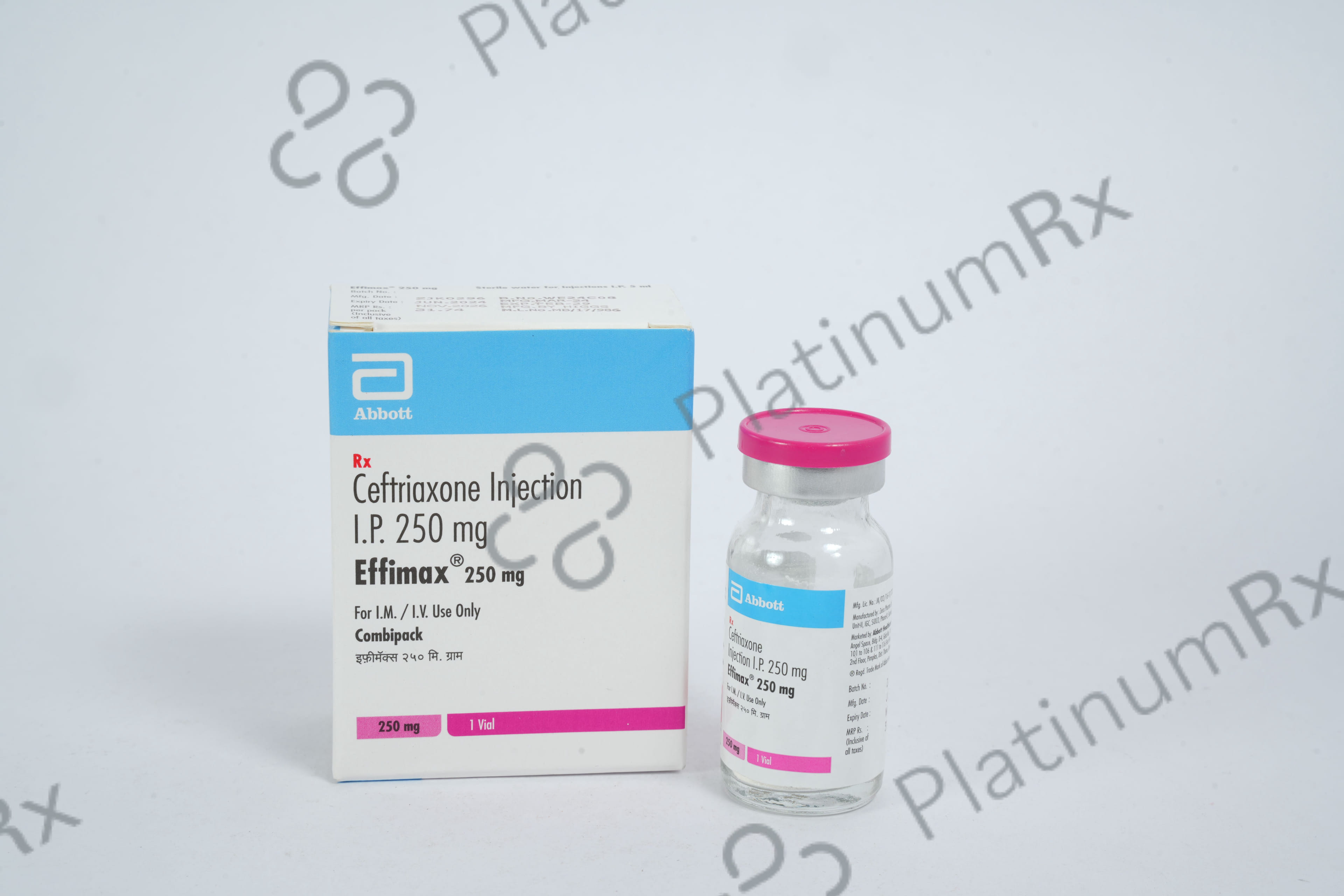 Effimax 250/125mg Injection 10ml