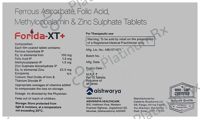 Forida XT Plus Tablet 10s